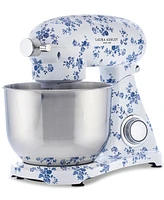 Laura Ashley Floral-Print 6L 6-Speed Die-Cast Stand Mixer