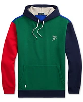 Polo Ralph Lauren Men's Big & Tall Color-Blocked Double-Knit Mesh Hoodie