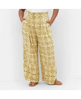 Plus Eva Print Pant