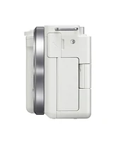 Sony Alpha Zv-E10 Aps-c Interchangeable Lens Mirrorless Vlog Camera Body (White)