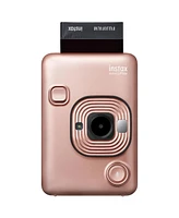 Fujifilm Instax Mini Hybrid LiPLay Instant Camera (Blush Gold)