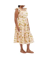 Plus Leila Tropics Dress