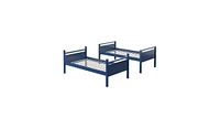 Bunk Bed Convertible 2 Individual Beds Wooden