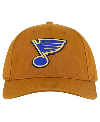 American Needle Men's Tan St. Louis Blues Hepcat Washed Twill Adjustable Hat