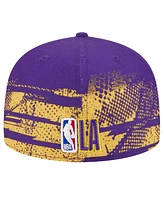 New Era Men's Purple Los Angeles Lakers Tip-Off 59FIFTY Fitted Hat