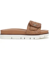 Sam and Libby Women's Andi Buckle Platform Footbed Sandals