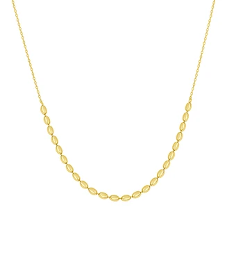 And Now This 18K Gold Plated Bead Chain Necklace
