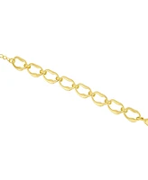 And Now This Cubic Zirconia Link Chain Bracelet