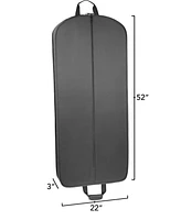 52" Deluxe Travel Garment Bag with Pockets