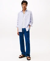 Tommy Hilfiger Men's Regular-Fit Stripe Linen Shirt