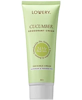 Lovery Cucumber Deodorant Cream, 3 oz.