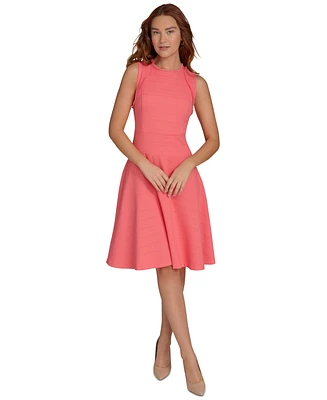 Tommy Hilfiger Women's Fringe-Trim Sleeveless Dress