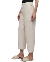 Dkny Jeans Women's High-Rise Utility Barrel - Ecr