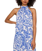 Vince Camuto Women's Paisley Halter-Neck Maxi Dress