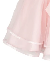 Rare Editions Baby Girl Two-Tone Basket Weave Social Dress