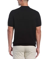 Cubavera Men's Textured Knit Short-Sleeve Shirt