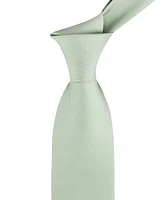 Calvin Klein Men's Silver-Spun Solid Tie