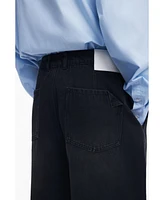 Desigual Men's Upcycling jeans with frayed hem
