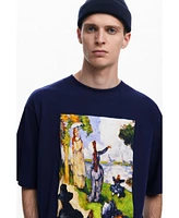 Desigual Men's Paint print T-shirt