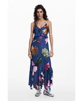 Desigual Women's Floral midi dress