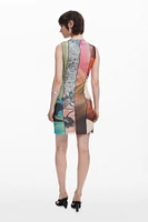 Desigual Women's Panel mini dress