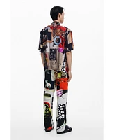 Desigual Men's Shirt designed by Mr. Christian Lacroix