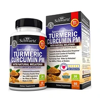 Turmeric Curcumin Pm Capsules, Bioschwartz, 60ct