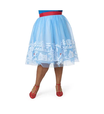 Plus Brilliance Swing Skirt