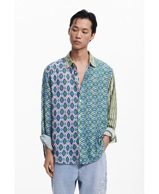 Desigual Men's Long-sleeve Jacquard shirt