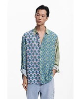 Desigual Men's Long-sleeve Jacquard shirt