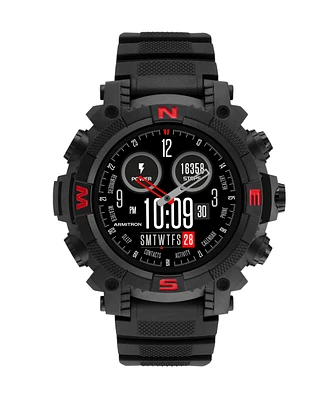 Armitron Connect Sync Black Tpu Smartwatch, 53mm