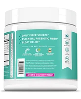 Vitauthority Fiber Fix Powder Supplement for Women, Digestive Health Regularity, Satiety, Bloating Relief, & Gut Cleanse, Apple Flavored, 30 Servings