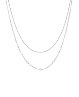 And Now This Simulated Cultivated Pearl Layered Necklace