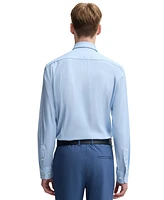 Boss by Hugo Men's Slim-Fit Geometric Print Performance Shirt