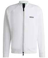 Boss by Hugo Boss Men's Stretch Gabardine Active Zip-Up Sweatshirt