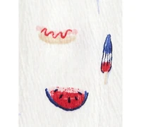 Carter's Toddler Girls 4th Of July Icon Knit Dress