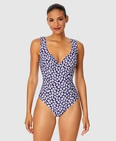 Anne Cole Women's Underwire Back-Cutout Swimsuit