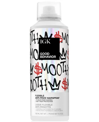 Igk Hair Good Behavior Flexible Anti-Frizz Hairspray, 5 oz.