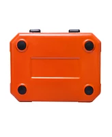 Camp-zero 10 | 10.6 Qt. Premium Cooler with 2 Molded-in Cup Holders & Folding Aluminum Handle