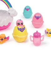 Hatchimals Alive Neon Rainbow Spring Basket