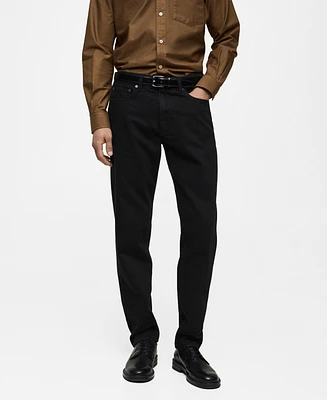 Mango Men's Eu Regular-Fit Bob Jeans