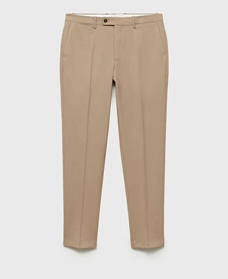 Mango Men's Eu Slim-Fit Suit Pants