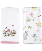 Lenox Butterfly Meadow Printed Kitchen Towel, Set of 2