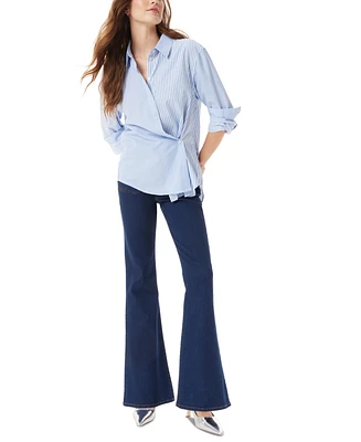 Sam Edelman Women's Bridget Cotton Asymmetrical Shirt