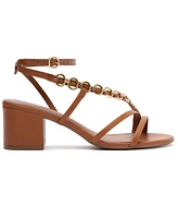 Arezzo Women's Mackenzie Round Toe Dress Sandals