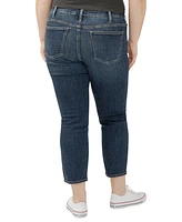 Silver Jeans Co. Plus Most Wanted Mid-Rise Ankle