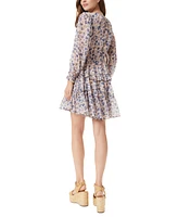 Sam Edelman Women's Savana Printed Tiered A-Line Dress