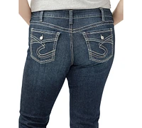 Silver Jeans Co. Plus Suki Mid-Rise Curvy Fit Capri