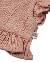 Huggies Baby Girls Bodysuit, Top & Shorts, 3 Piece Set