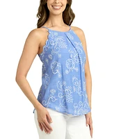 Bcx Juniors' Embroidered Sleeveless Top